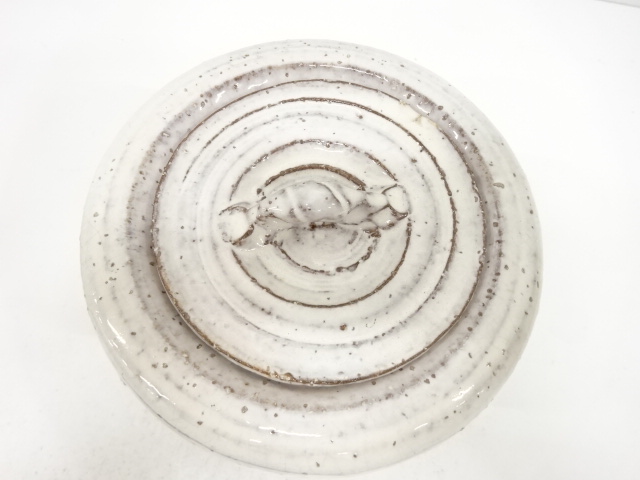  萩焼　宇田川聖谷造　水指